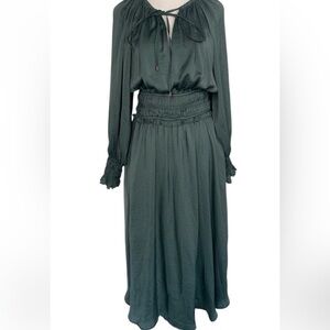 Pinch Teal Dress Size Medium midi flowy